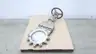 VELAN L18-0310B-13SL MANUAL STAINLESS LUGGED KNIFE GATE VALVE 12IN 150 thumbnail 1