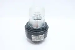 MEDC XB15 PM VISUAL SIGNAL LIGHT MODULE 3/4IN NPT 24V-DC CLEAR