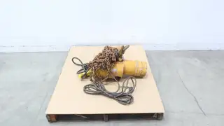 BUDGIT 115847-18 ELECTRIC CHAIN HOIST 2TON 1HP 575V-AC 3PH