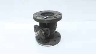 JAMESBURY 7150312236XTZ1BB IRON FLANGED BALL VALVE 4IN