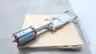 DEZURIK 9500110 KGO PNEUMATIC STAINLESS FLANGED O-PORT KNIFE GATE VALVE 8IN 150 thumbnail 3