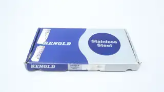 RENOLD 40A1X10FT SINGLE STRAND RIVETED ROLLER CHAIN 1/2IN 10FT