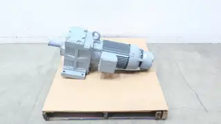 BAUER BG70-11/D13MA4-S/E075B9/AM-50/NM GEARMOTOR 37RPM 10HP 230/460V-AC 3PH