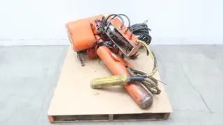 COLUMBUS MCKINNON CM 627 635 LODESTAR CHAIN HOIST TROLLEY ASSEMBLY 3TON 575V 3PH