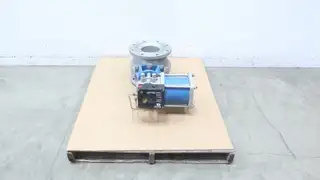 JAMESBURY 5150 P-2000 PNEUMATIC STAINLESS FLANGED CONTROL VALVE 8IN 150