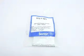 SILVENT 973 F NPT STAINLESS STEEL EXTRA WIDE FLAT AIR NOZZLE 1/4IN MNPT