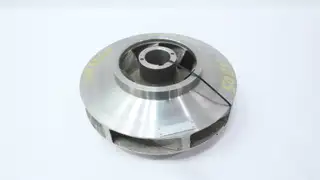 WARREN 6-DTB-12 STAINLESS 6-VANE PUMP IMPELLER 12IN