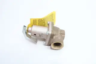 WATTS M3 174A THREADED BRONZE SAFETY RELIEF VALVE 45PSI 3/4IN NPT