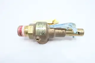 APOLLO 19KEEL50 THREADED BRONZE SAFETY RELIEF VALVE 50PSI 1IN NPT 682LB/HR