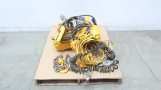 KITO ER020L ELECTRIC CHAIN HOIST & TROLLEY 2TON 2.4HP 575V-AC 3PH