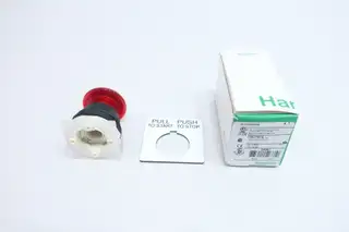 SCHNEIDER 9001SKR9R 30MM E-STOP PUSH-PULL BUTTON