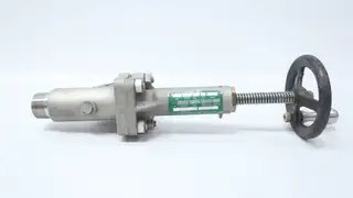 STRAHMAN SV1000 MANUAL STAINLESS PISTON VALVE 1-1/2IN NPT 600