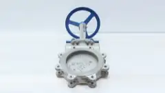 VELAN L15-0310C-13SL MANUAL STAINLESS LUGGED KNIFE GATE VALVE 8IN 150