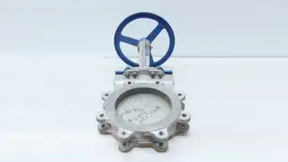 VELAN L15-0310C-13SL MANUAL STAINLESS LUGGED KNIFE GATE VALVE 8IN 150