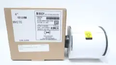 BRADY Y4082934 WHITE INK RIBBON 4IN 100FT