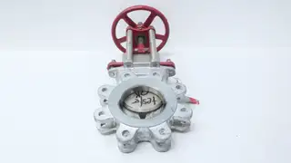 TRUELINE 1459 MANUAL STAINLESS LUGGED KNIFE GATE VALVE 4IN