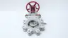 TRUELINE 1459 MANUAL STAINLESS LUGGED KNIFE GATE VALVE 4IN thumbnail 1