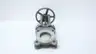 NAQIP K4467 MANUAL STAINLESS LUGGED KNIFE GATE VALVE 3IN thumbnail 1
