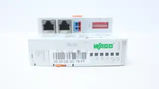 WAGO 750-352 ETHERNET COUPLER 100MBIT 2-PORT 24V-DC
