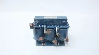 ALLEN BRADLEY 1321-3R80-B LINE REACTOR 600V-AC 3PH 0.4MH