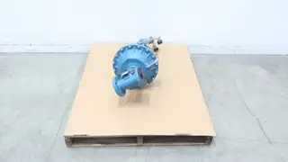 ITT DIA-FLO 2-2834-ST-34-3255 PNEUMATIC IRON FLANGED DIAPHRAGM VALVE 2IN 150