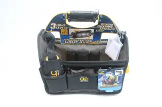 CLC 20G108 L234 BLACK POLYESTER TOOL BAG 15IN X 8-1/2IN X 11-1/2IN
