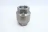 DFT VALVES 8373 STAINLESS CHECK VALVE 1-1/2IN NPT thumbnail 1