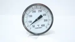 ASHCROFT 50 EI 60 E060 060 50/400F BIMETAL THERMOMETER 5IN 1/2IN 6IN NPT 50-400F