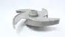 STAINLESS 4-VANE IMPELLER 17-1/2" OD REPLACES GOULDS 257-97-1203 3175S 4X6-18 thumbnail 2