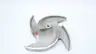 STAINLESS 4-VANE IMPELLER 17-1/2" OD REPLACES GOULDS 257-97-1203 3175S 4X6-18 thumbnail 3