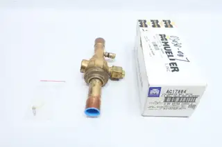 MOELLER AC17864 REFRIGERATION BALL VALVE ASSEMBLY W/ ACCESS 7/8IN TUBE