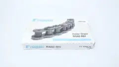 TSUBAKI RS60 RIV SINGLE ROLLER CHAIN 10FT