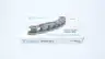 TSUBAKI RS60 RIV SINGLE ROLLER CHAIN 10FT thumbnail 1