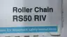 TSUBAKI RS50 RIV SINGLE ROLLER CHAIN 10FT thumbnail 7