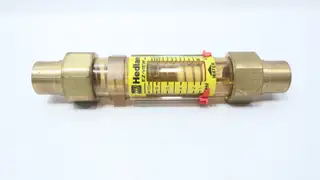 HEDLAND H620-010-R EZ-VIEW VARIABLE AREA FLOW METER 3/4IN 1-10GPM