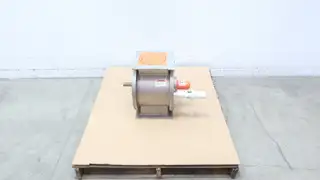 KICE VBS 12X8X8 STAINLESS FLANGED ROTARY AIRLOCK VALVE