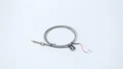 TEMPCO TCP10222 SPRING ADJUSTABLE TYPE J THERMOCOUPLE 6-1/2IN X 1/4IN