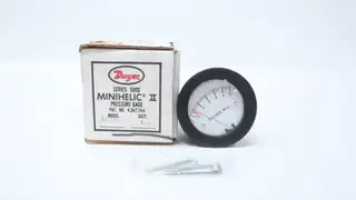 DWYER 2-5000-0 MINIHELIC II SERIES 5000 PRESSURE GAUGE 2-1/16IN 0-0.5IN-H2O