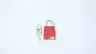 BOX OF 20 BRADY SDAL-RED-38ST-KA24 RED ALUMINIUM 6 PIN PADLOCK thumbnail 2