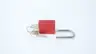 BOX OF 20 BRADY SDAL-RED-38ST-KA24 RED ALUMINIUM 6 PIN PADLOCK thumbnail 5