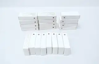 BOX OF 20 BRADY SDAL-RED-38ST-KA24 RED ALUMINIUM 6 PIN PADLOCK