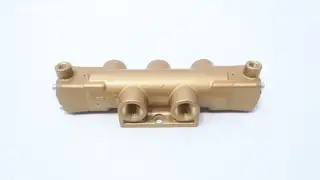 VERSA VPP-4502-227A 4-WAY BRASS PNEUMATIC VALVE 1/2IN 20-200PSI