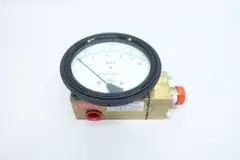 ORANGE RESEARCH 1516DGS-1E-4.5B-A PRESSURE GAUGE 5-1/4IN 1/4IN 0-15FT-H2O