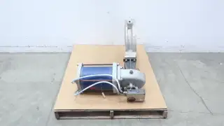 JAMESBURY 815W-11-3600MT-B WAFER-SPHERE PNEUMATIC STAINLESS CONTROL VALVE 18IN