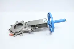 ORBINOX 20-3636MI MANUAL STAINLESS LUGGED KNIFE GATE VALVE 4IN