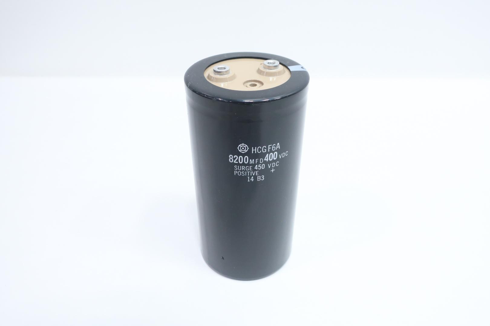 HITACHI HCGF6A CAPACITOR 400V-DC 8200MF