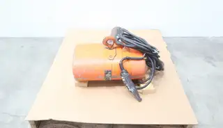 CM COLUMBUS MCKINNON LODESTAR MODEL L ELECTRIC CHAIN HOIST 575V-AC 3PH 1TON