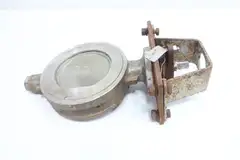 JAMESBURY 6-815W-11-3600TA-A STAINLESS WAFER BUTTERFLY VALVE 6IN
