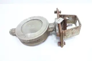 JAMESBURY 6-815W-11-3600TA-A STAINLESS WAFER BUTTERFLY VALVE 6IN