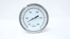 ASHCROFT 50 EI 60 E 090 50/300F BIMETAL THERMOMETER 5IN 9IN 50-300F 1/2IN NPT